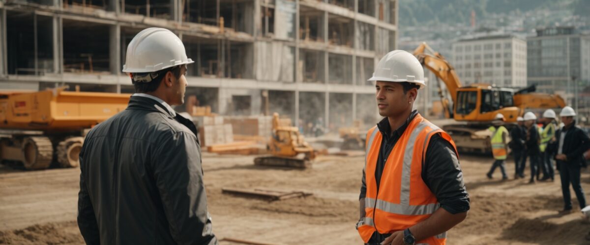 Sales in the construction industry