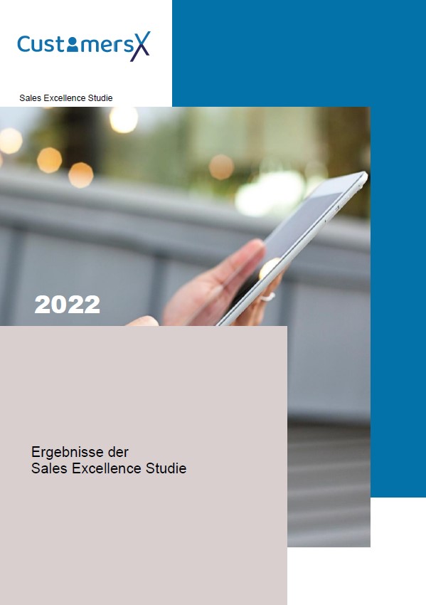 Sales Excellence Studie 2022 CustomersX